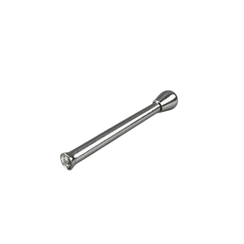 Chrom Röhrchen mit Kopf