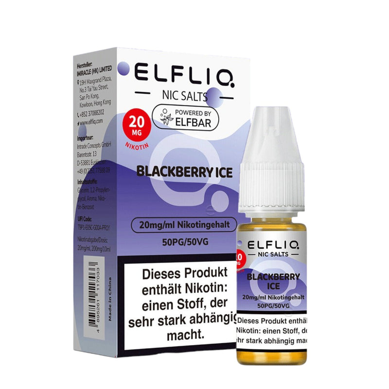 Elfliq von Elfbar Liquid Blackberry Ice 20 MG