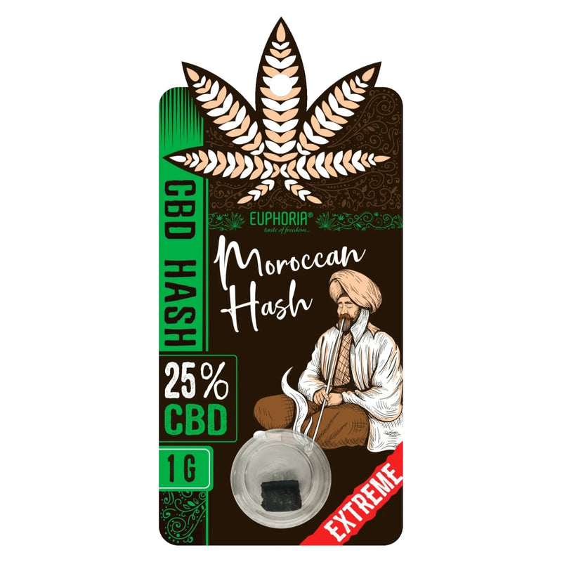 Euphoria CBD Afghan Hash 25% 1 G
