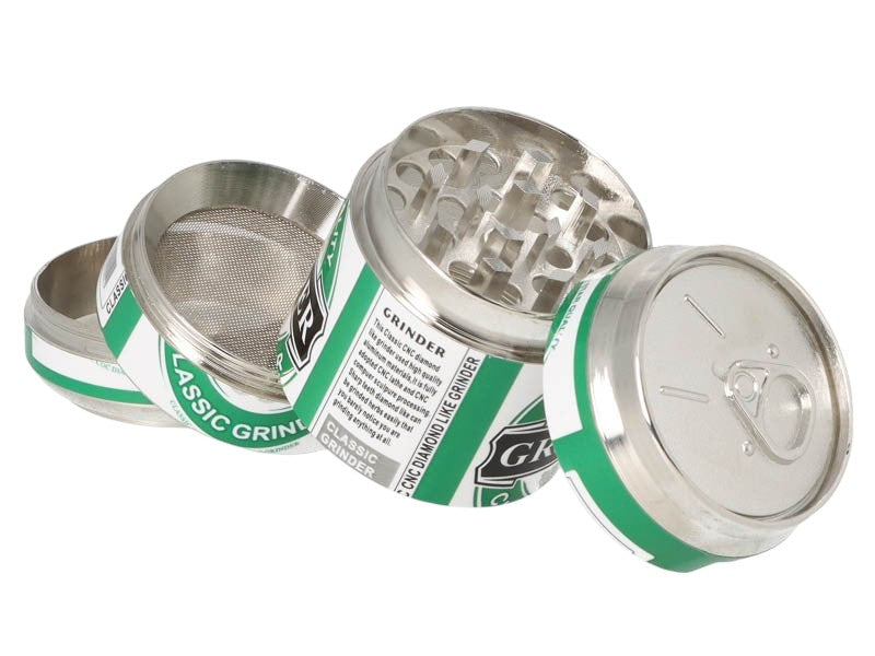 Grinder "Getränkedosen", 4-tlg.4cm.