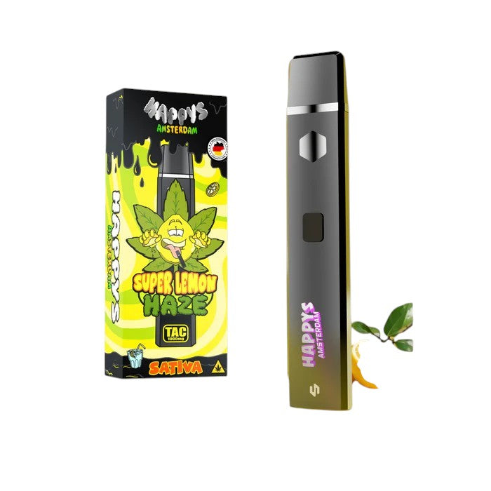 Happys Amsterdam Premium 1ml TAC Vape - Image 2