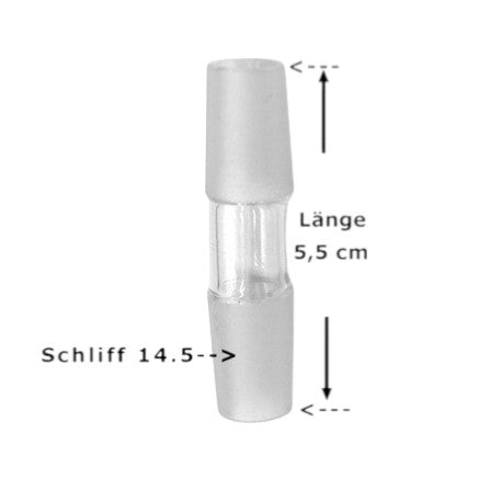 GDH Glas Doppelkupplung Oben and Unten - Image 2