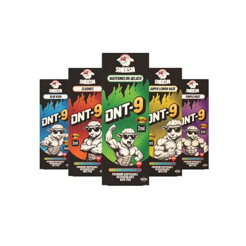 SHEESH DNT-9 Einweg Vape – Technische Daten und Funktionen