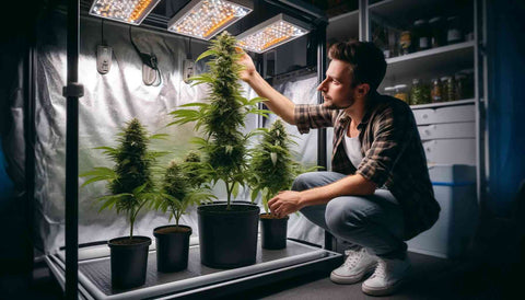 Indoor Cannabis Anbau