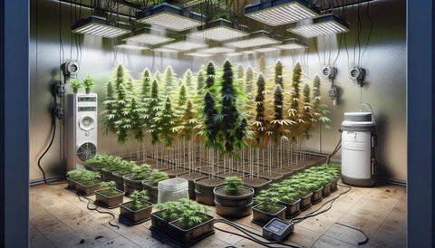 Die schnellsten Cannabissorten für den Indoor-Anbau