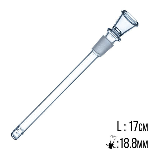 GDH Glaschillum Defuser Trichter Groß 18.8 Schliff 17cm