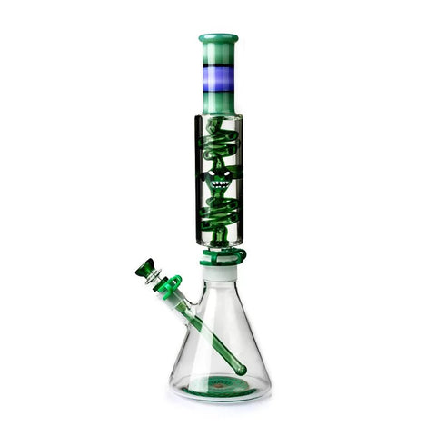 GDH Green Turtle Freezable Coil Bong