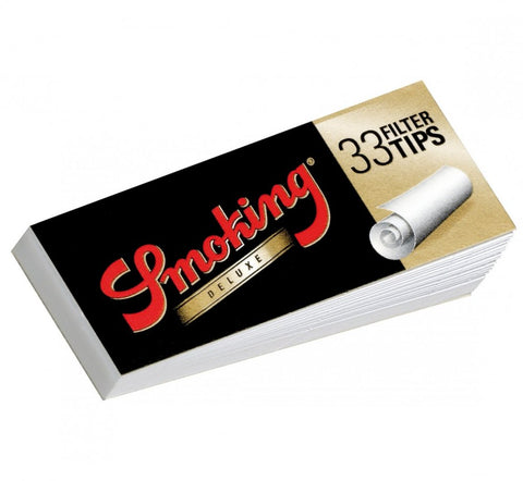 Smoking Deluxe (Black) Filter Tips