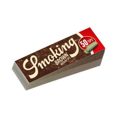 Smoking Brown Medium Filter Tips Slim