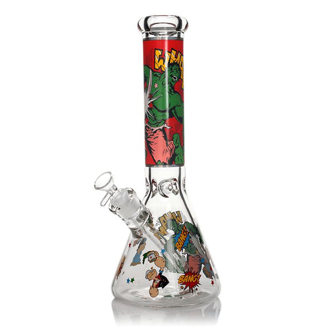 GDH Hulkk & Popeye Glass Bong