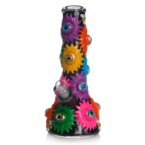 gdh-dazzy-eye-flower-beaker-bong-12-zoll-black