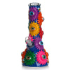 GDH Dazzy Eye Flower Beaker Bong 12 Zoll Blue