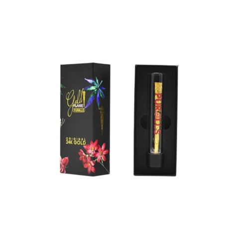 Goldflame 24 Karat Gold Cone mit Hanfpapier 109mm