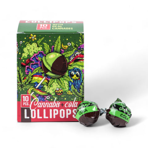 Euphoria Cannabis Lollipops 10 Stk. Packung