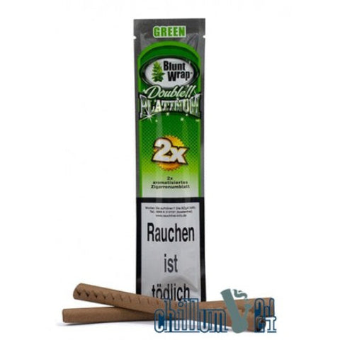 BluntWrap Blättchen Platinum Double Tubes