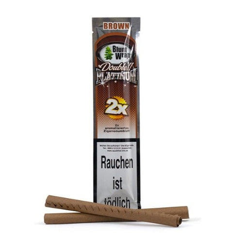 BluntWrap Blättchen Platinum Double Tubes