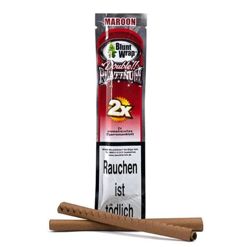 BluntWrap Blättchen Platinum Double Tubes