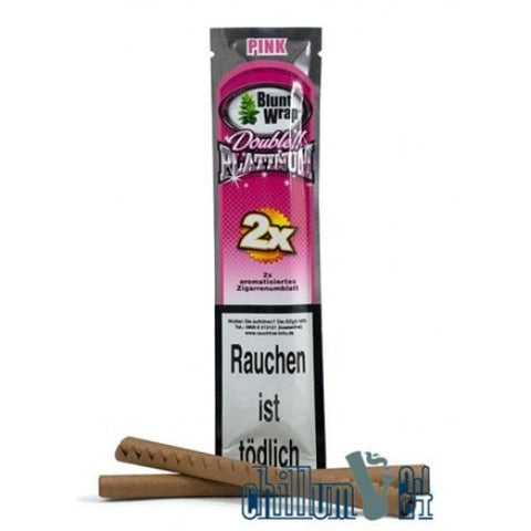 BluntWrap Blättchen Platinum Double Tubes