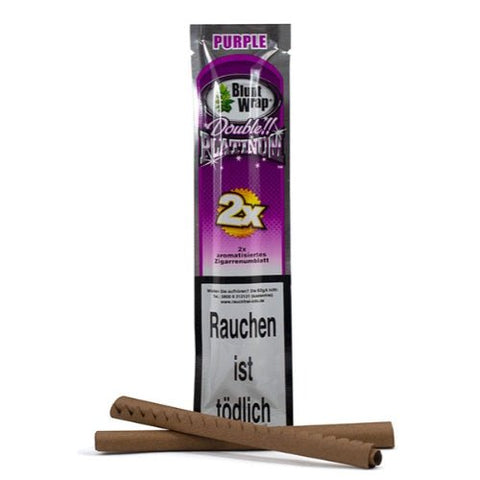 BluntWrap Blättchen Platinum Double Tubes