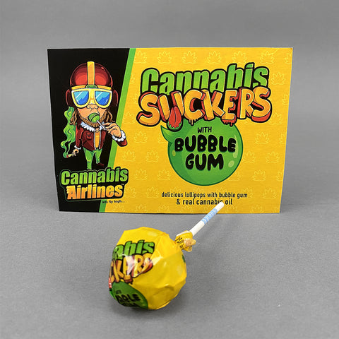 Cannabis Suckers: Hanf-infundierte Lollipops von Cannabis Airlines