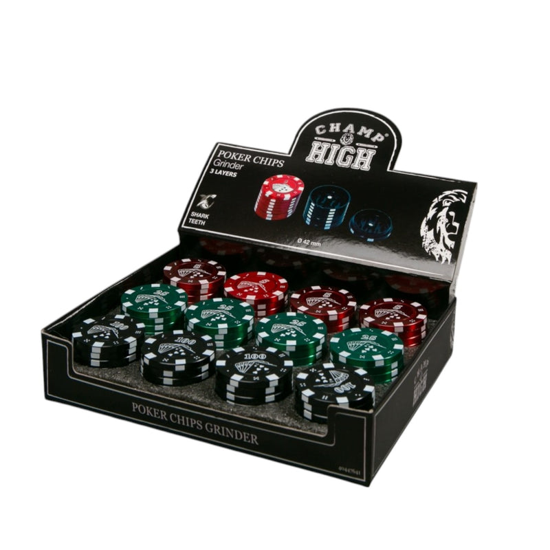 Champ High Poker Chips Grinder