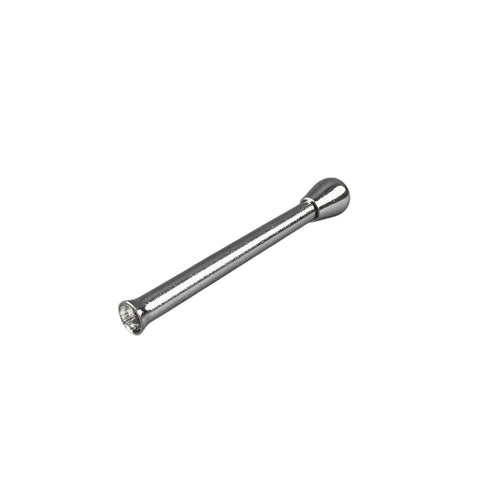 Chrom Röhrchen mit Kopf