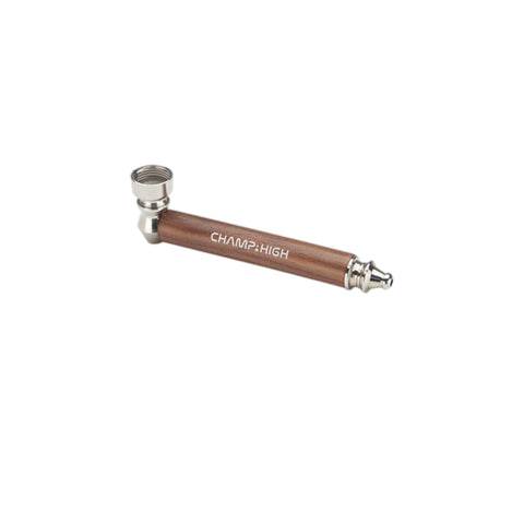 Champ High Metal  Wooden Pipe 12 cm