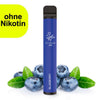 Elfbar 600 Einweg Vape (Nikotinfrei) Blueberry