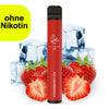 Elfbar 600 Einweg Vape (Nikotinfrei) Strawberry Ice