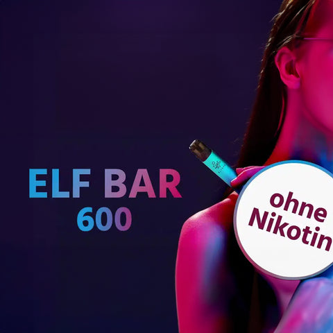 Elfbar 600 Einweg Vape (Nikotinfrei)
