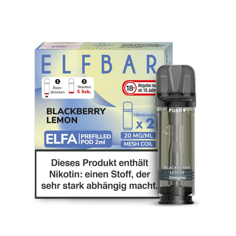 Elfbar Blackberry Lemon Pod