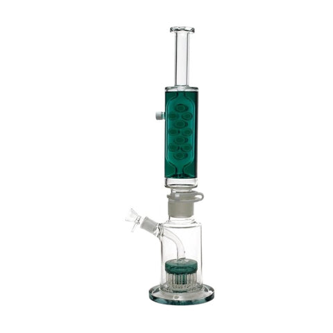 GDH Mixed Color Glycerin Coil Freezable Glassbong