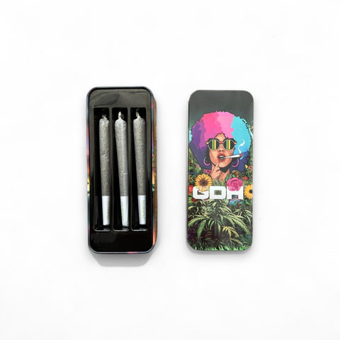 GDH 3x Pre-Rolled CBD mit Box