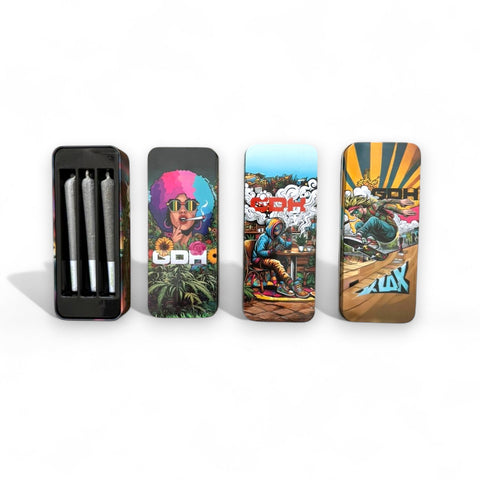 GDH 3x Pre-Rolled CBD mit Box