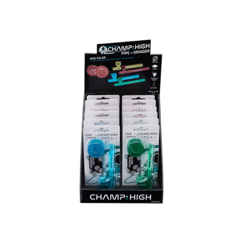 Champ High Mini Color Pipe+Grinder