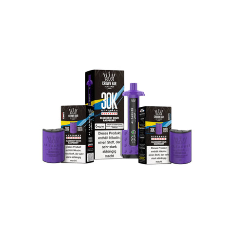 Al Fakher 30K Hypermax Vape 6ml + Pod 2×10ml