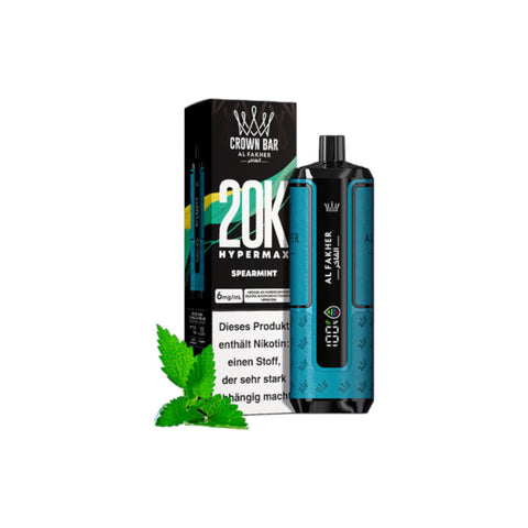 Al Fakher 20K Hypermax Vape 2ml + Pod 2×10ml