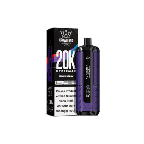 Al Fakher 20K Hypermax Vape 2ml + Pod 2×10ml