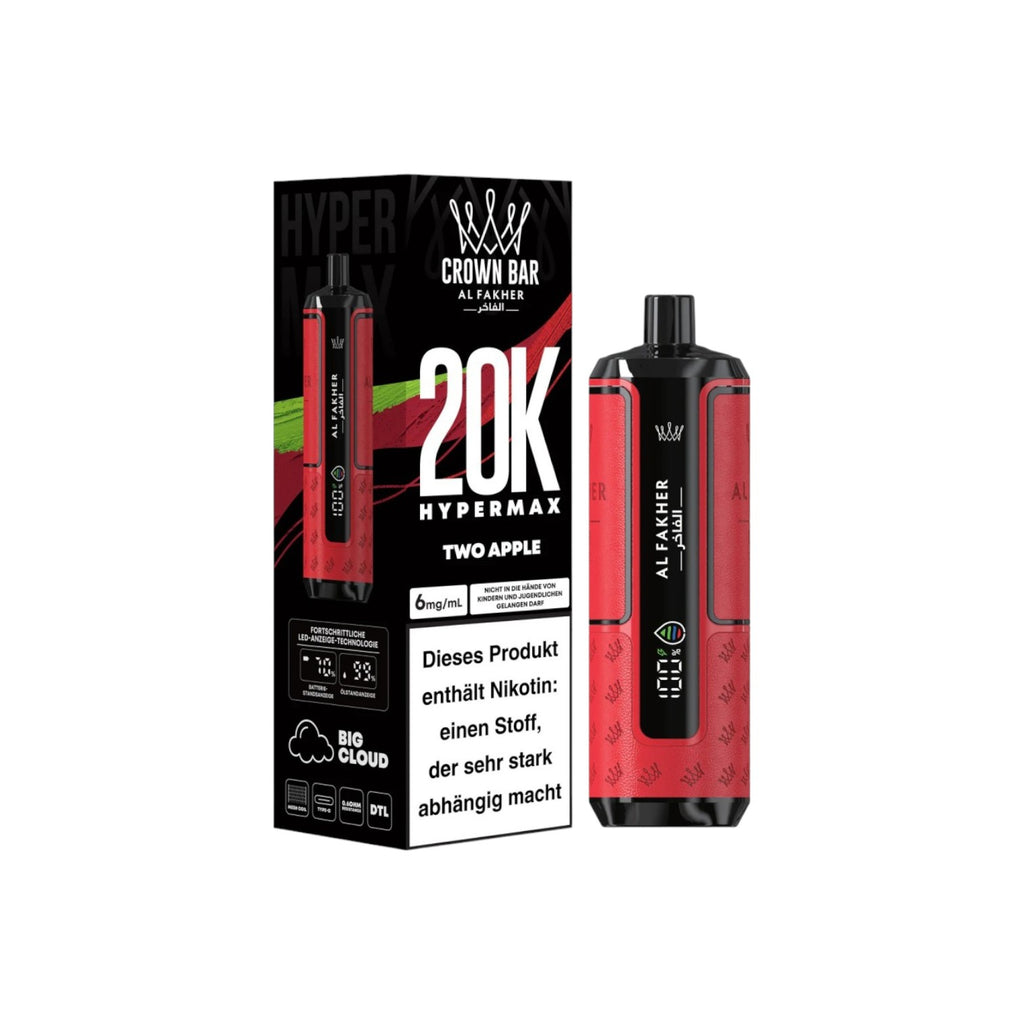 al fakher vape 20000 kindersicherung Al Fakher 20K Crown Bar | Online für 19,90€ kaufen