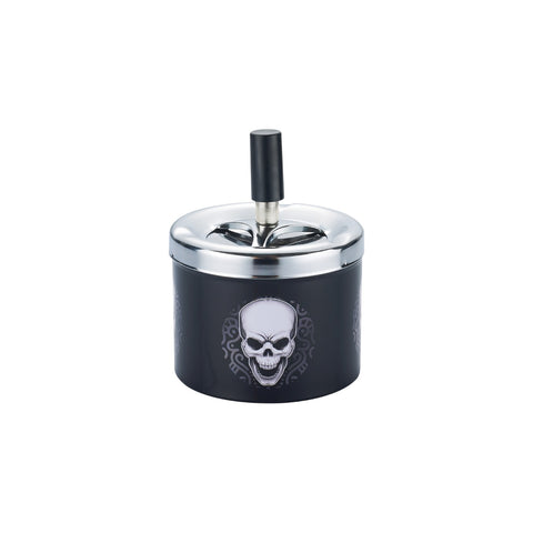 Champ Push Ashtray Black