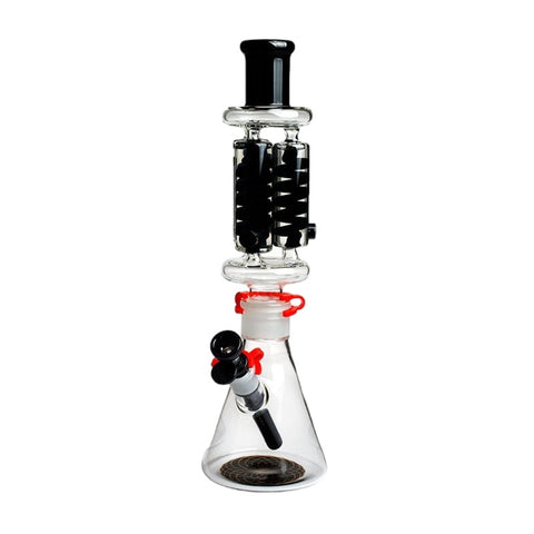 GDH Triple Freezable Coil Beaker Bong