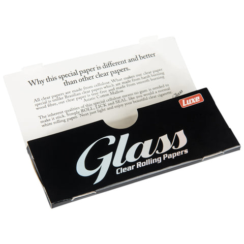 Glass clear Rolling Papers King Size