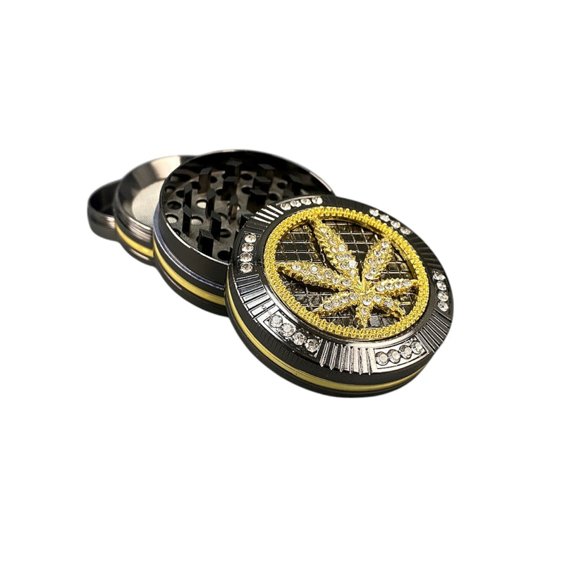 Grinder Leaf Bling Bling