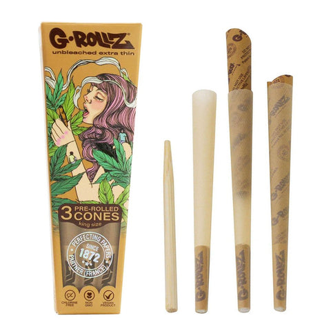 G-Rollz Pre Rolled Cones King Size