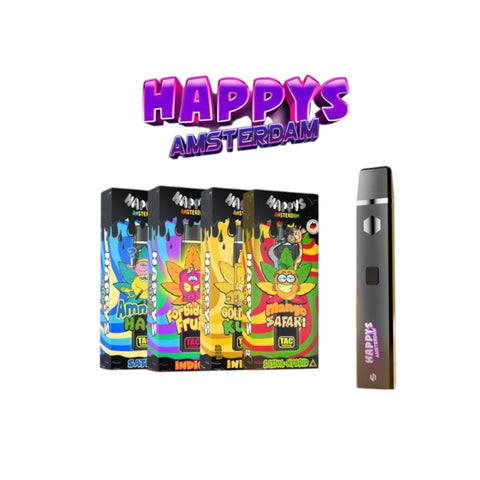 Happys Amsterdam Premium 1ml TAC Vape