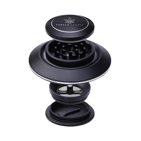 CHH Black Flying Saycer Grinder  80mm