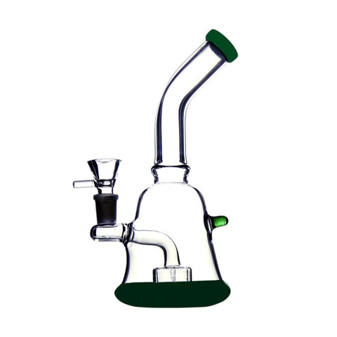 GDH Glöckchen Percolator Bong 22cm Grün