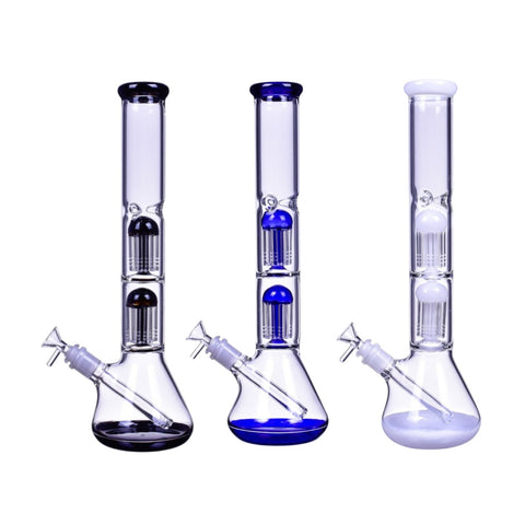 GDH Doppelbaum Percolator 16 Arm Beaker Bong