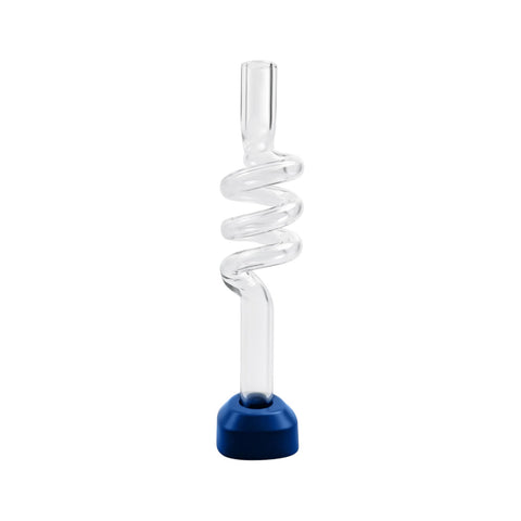 Norddampf Relict glass mouthpiece Spiral by Plaisir, 130mm