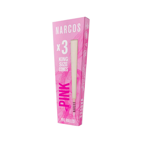 Narcos King size Cones Pink 109 mm